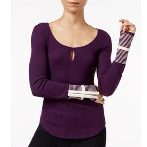 Free People  'Mod' Stripe Cuff Thermal